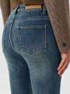 Джинсы Boot cut с акцентными стрелками
