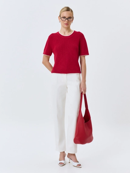 Вязаный джемпер из вискозы