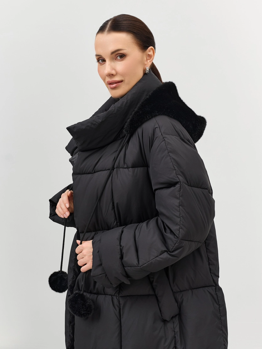 Капор из искусственного меха