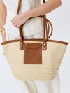 Сумка-тоут из рафии