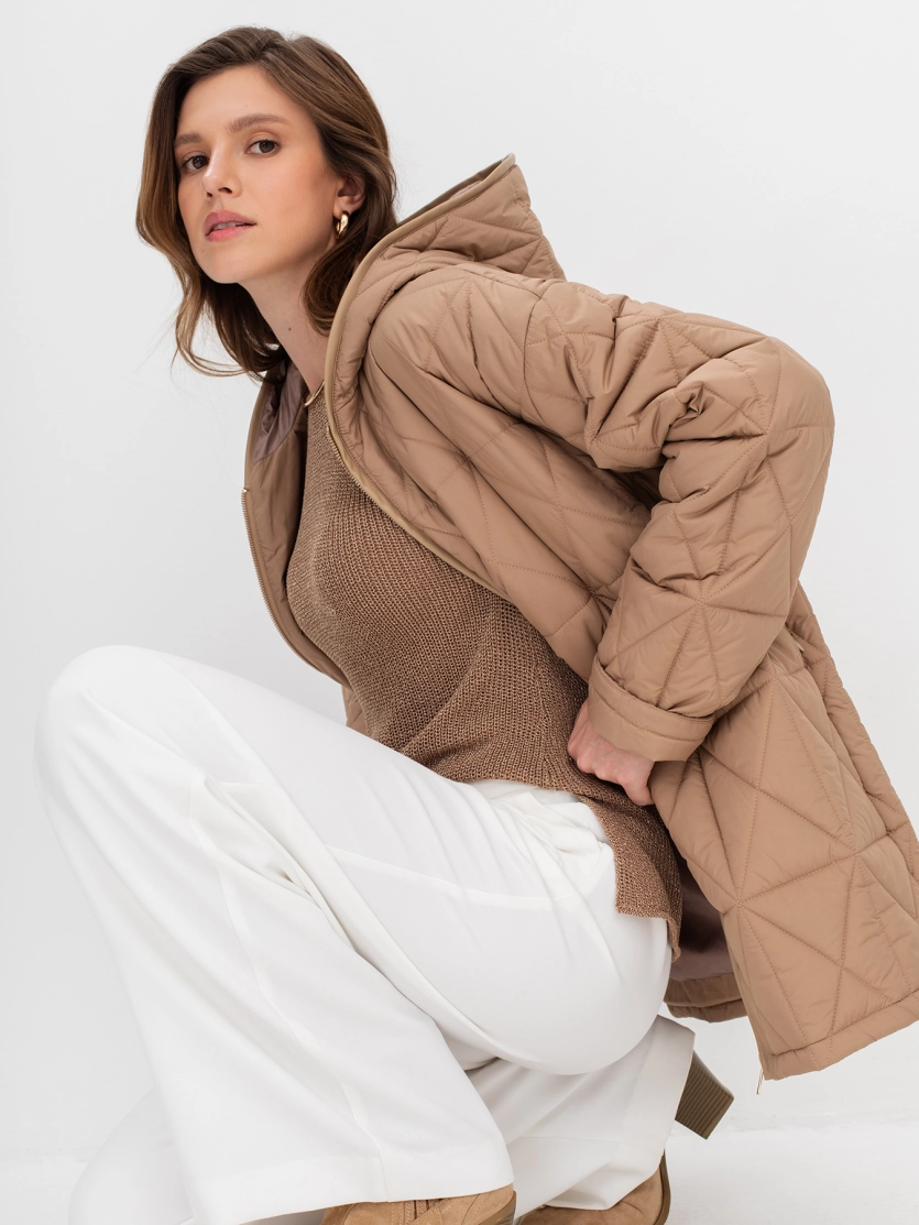 Куртка OVERSIZE с капюшоном