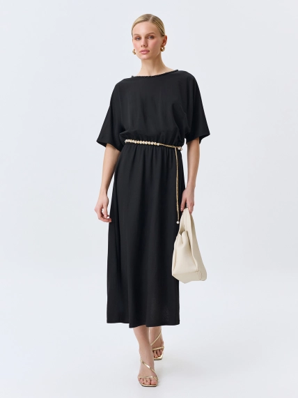 Ремень-цепочка с яркими жемчужинами