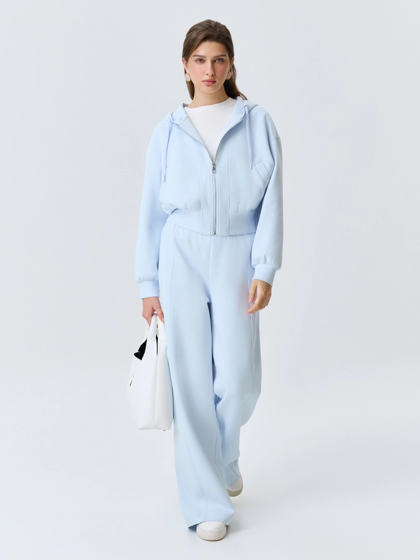 Трикотажные брюки из хлопка