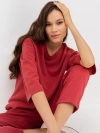 Джемпер из модала с рукавами 3/4