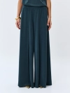 Брюки палаццо с высокими разрезами 