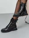 Лаковые ботинки из натуральной кожи