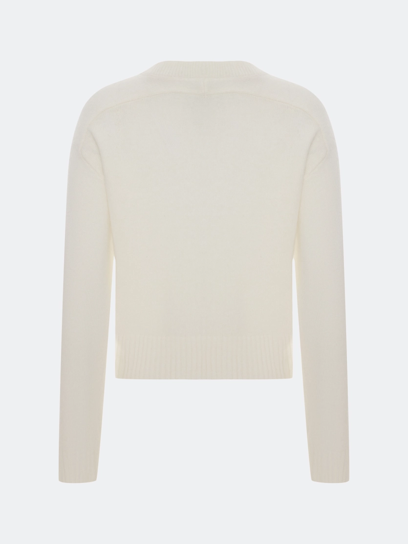 Пушистый джемпер с ангорой