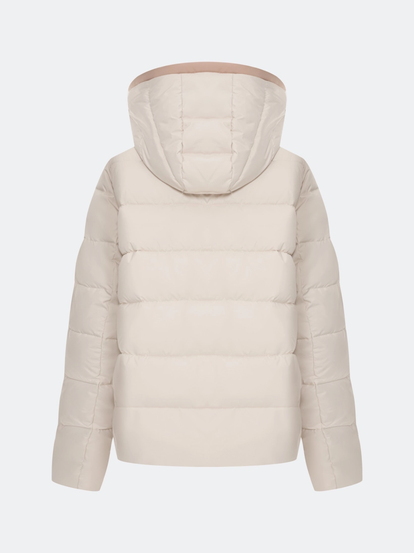 Двусторонняя куртка с капюшоном