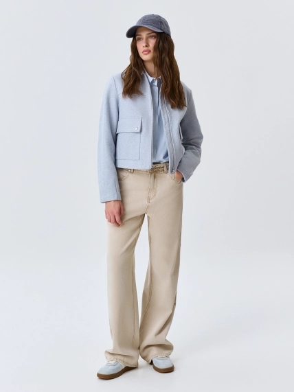 Джинсовая бейсболка 