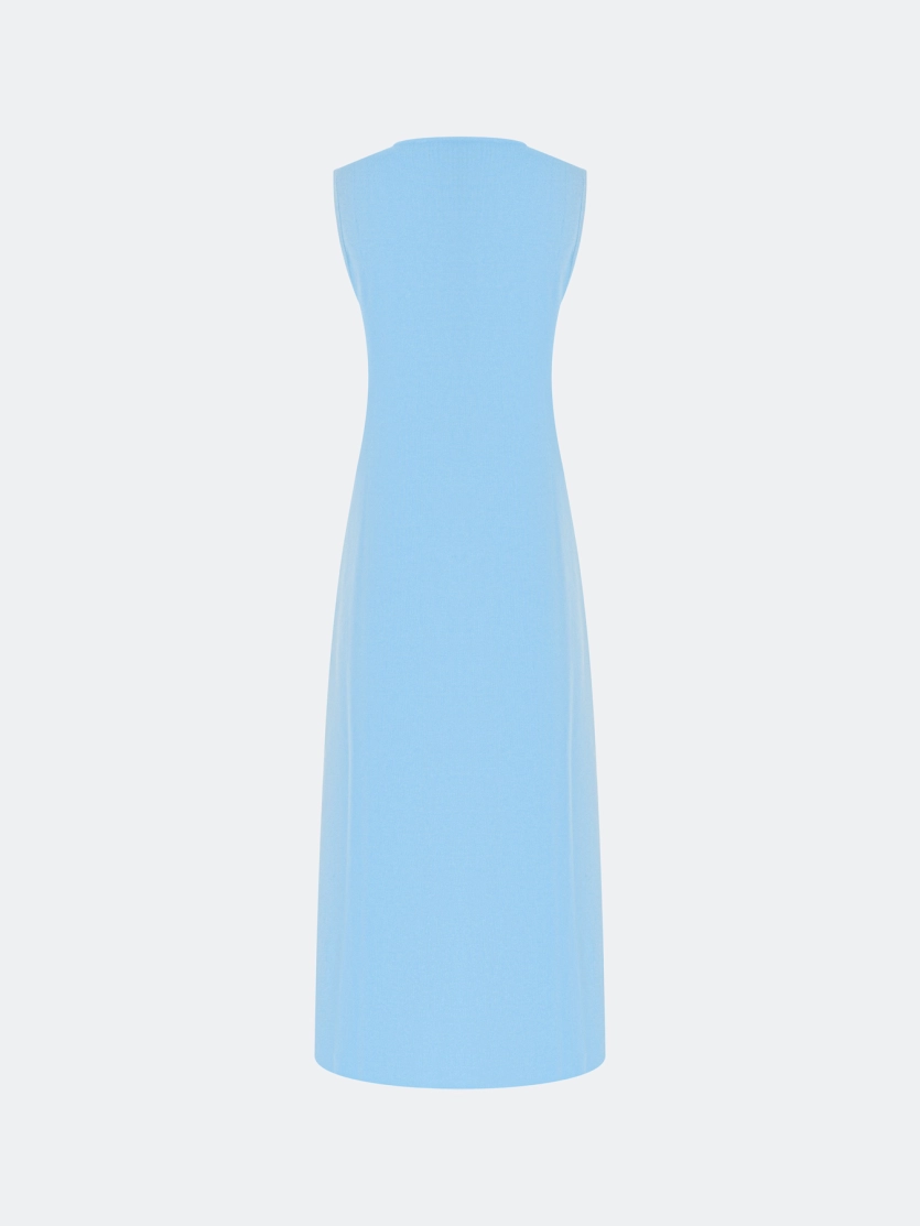 Вязаное платье из лиоцелла