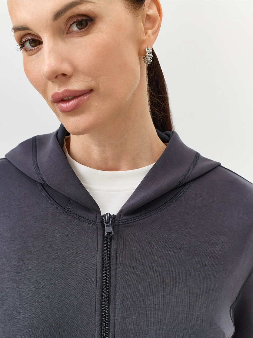 Худи из смесового модала