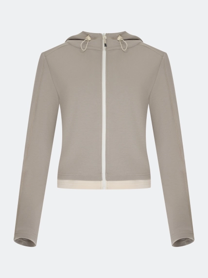 Жакет из модала в спортивном стиле