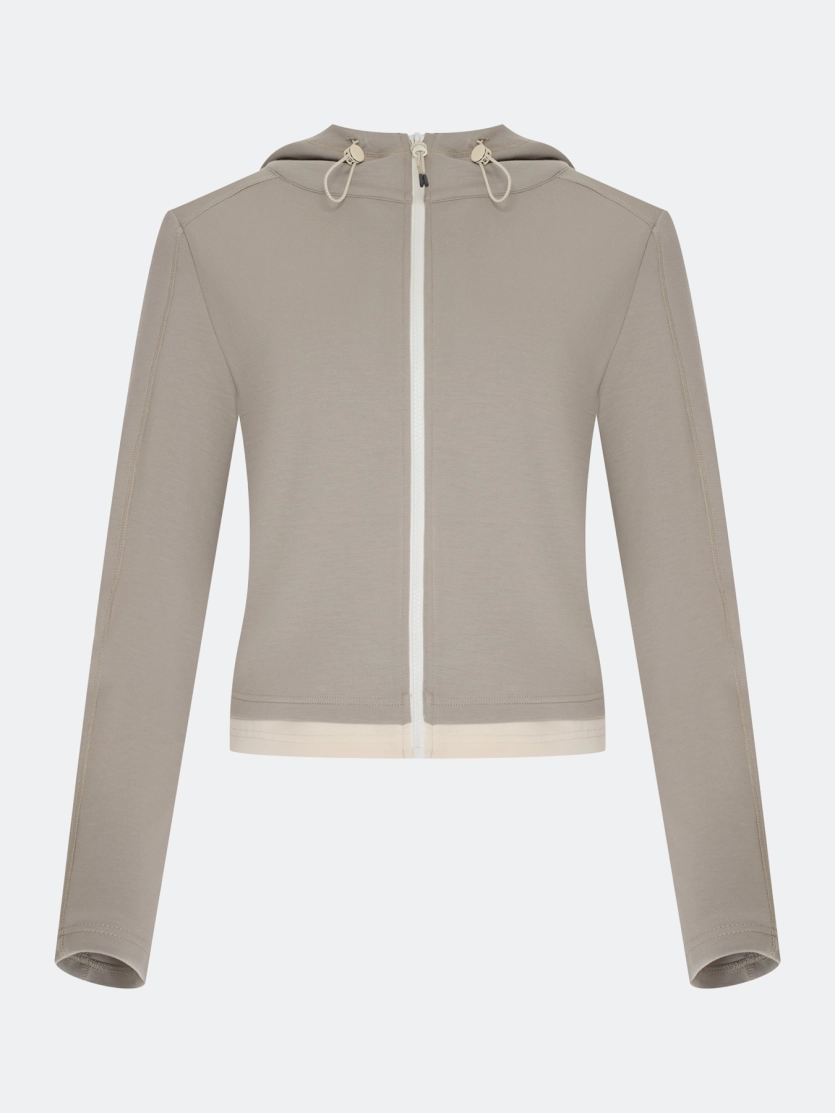 Жакет из модала в спортивном стиле