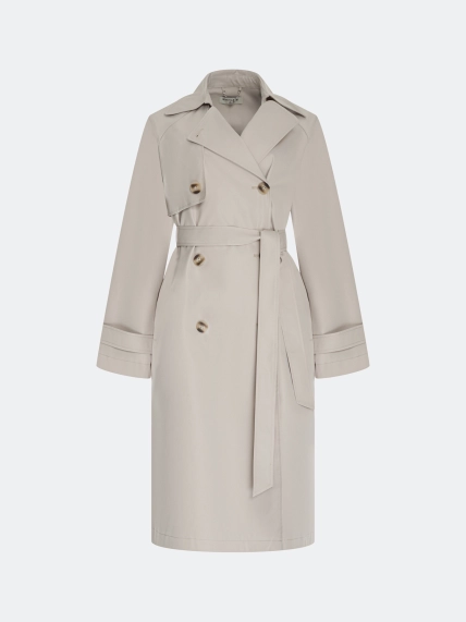 Классический тренч с акцентными пуговицами