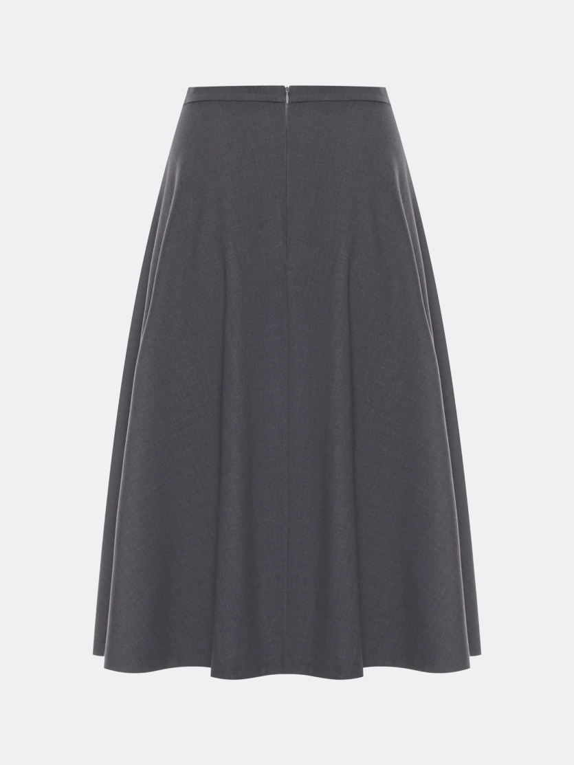 Юбка миди А-силуэта