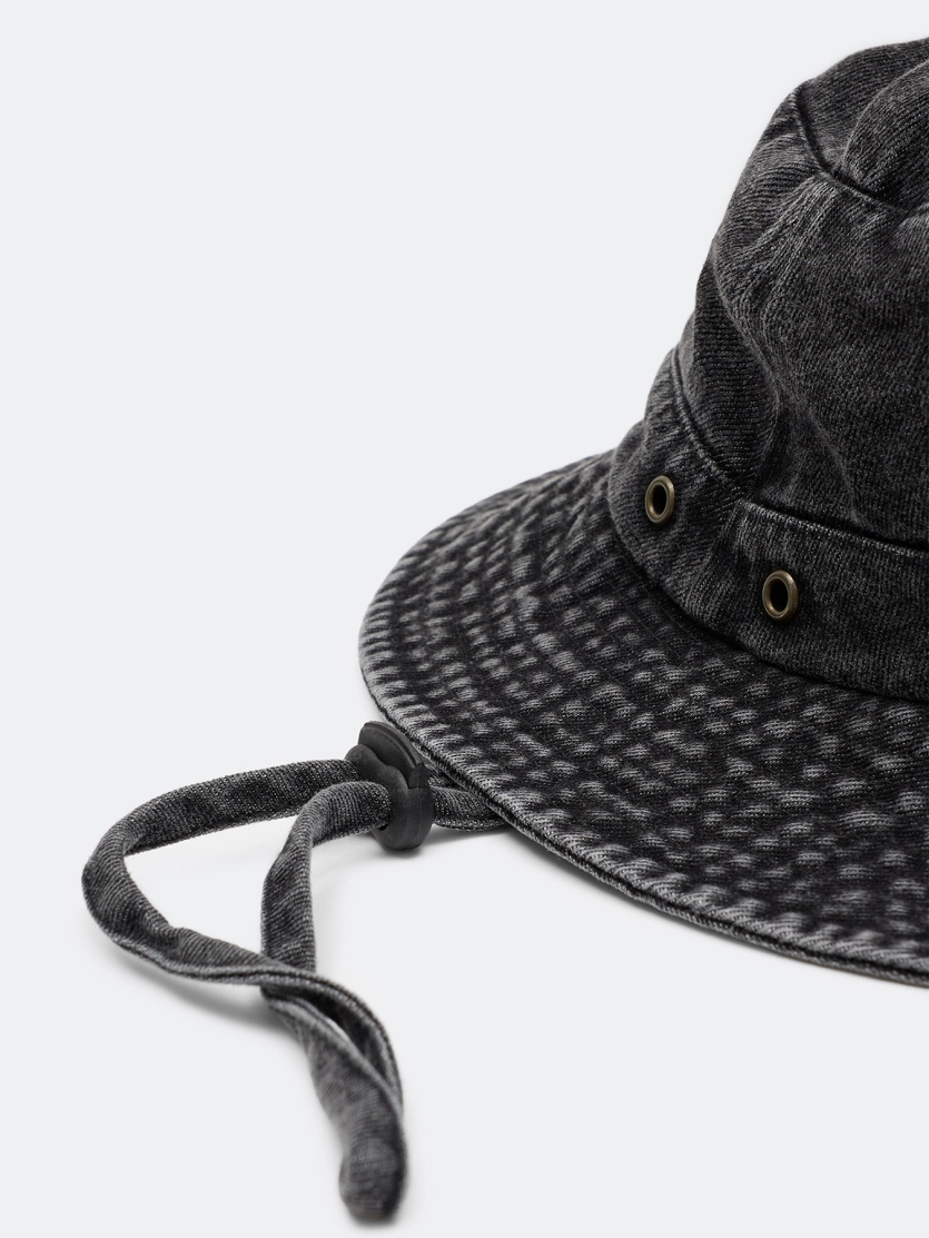 Джинсовая панама в стиле "сафари"