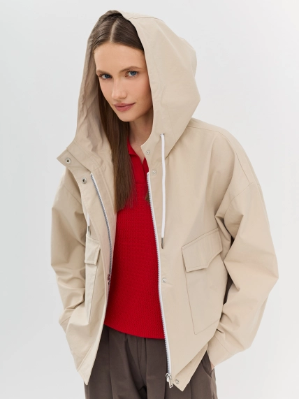 Ветровка в стиле "Casual" с капюшоном