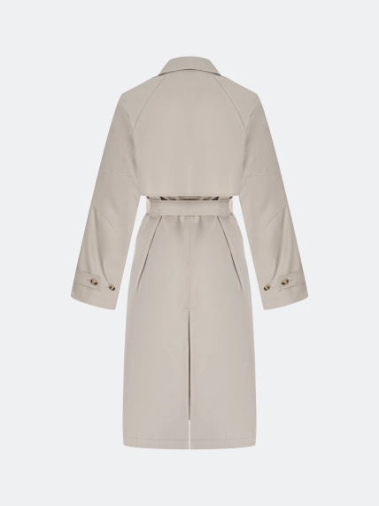 Классический тренч с акцентными пуговицами