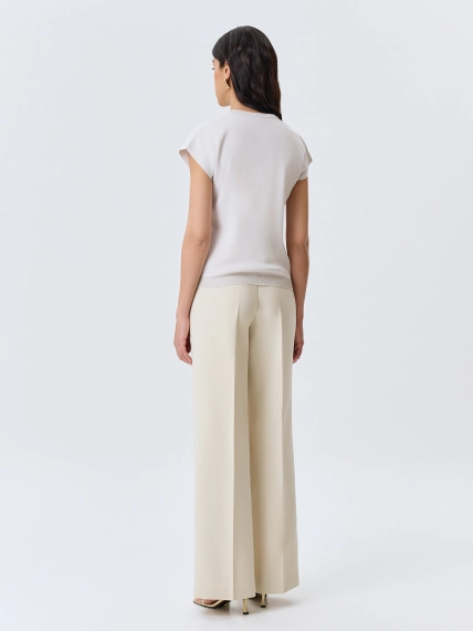 Вязаный топ из вискозы