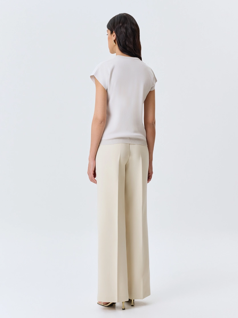 Вязаный топ из вискозы