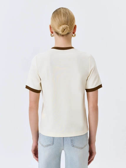 Футболка с принтом в стиле "Ретро"