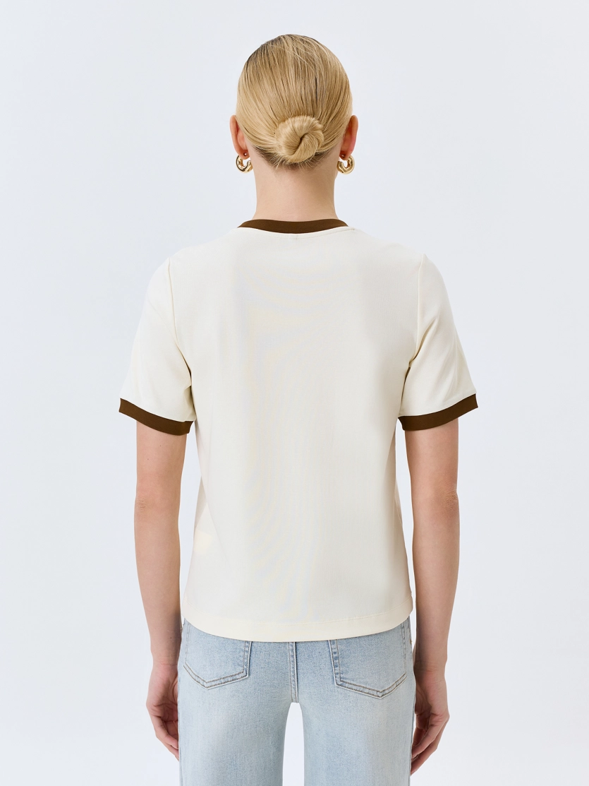 Футболка с принтом в стиле "Ретро"