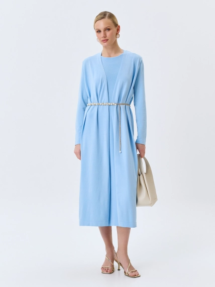 Вязаный кардиган из лиоцелла