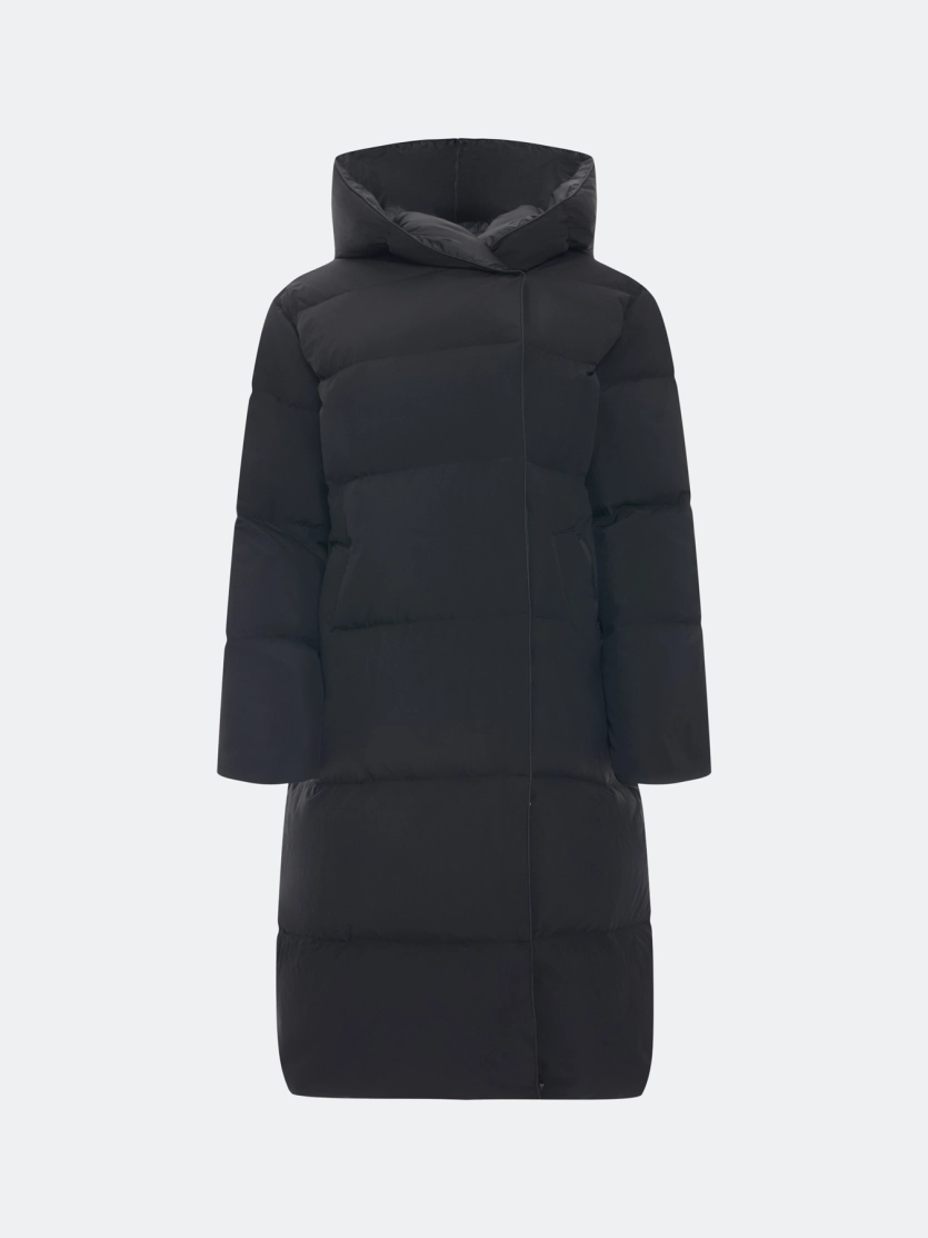 Пуховик с капюшоном