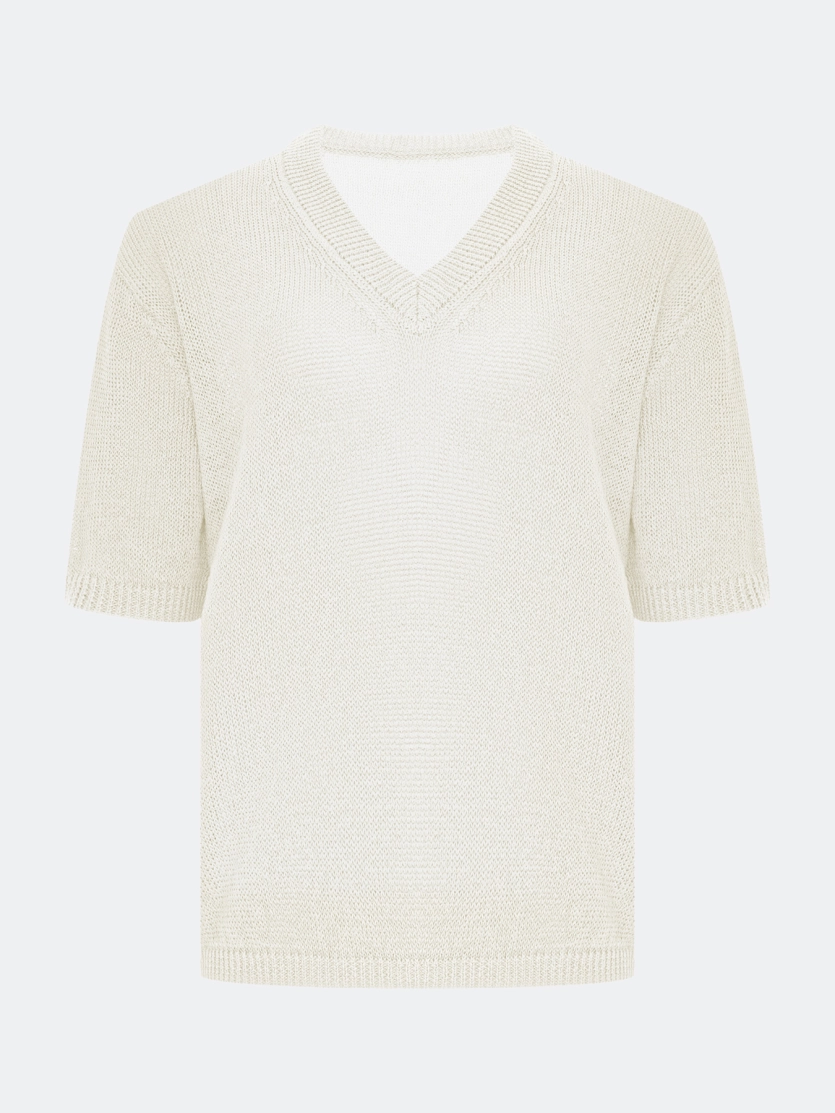 Вязаный джемпер из вискозы