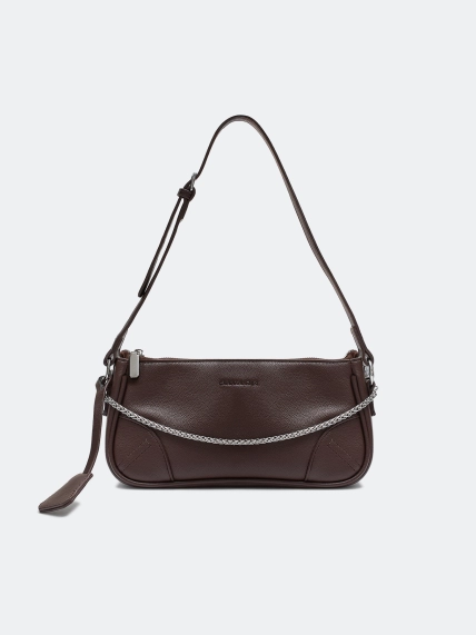 Сумка-такса с декоративной цепочкой