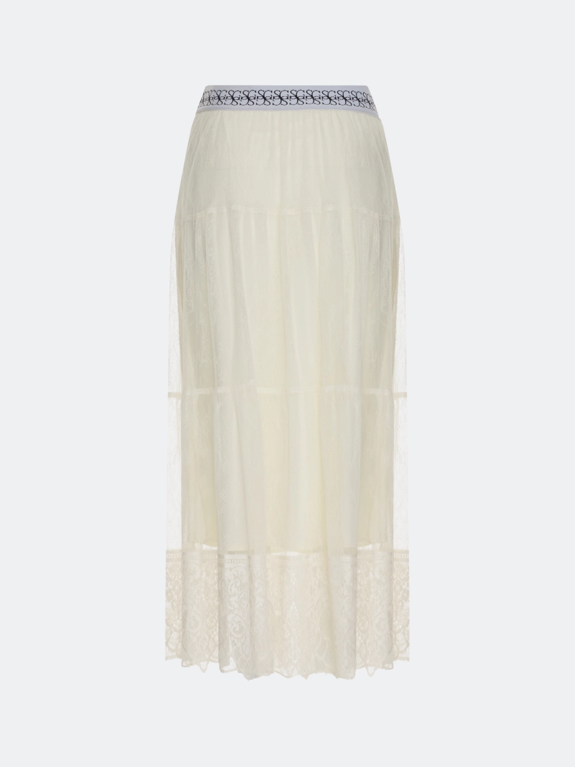 Юбка из тонкого кружева