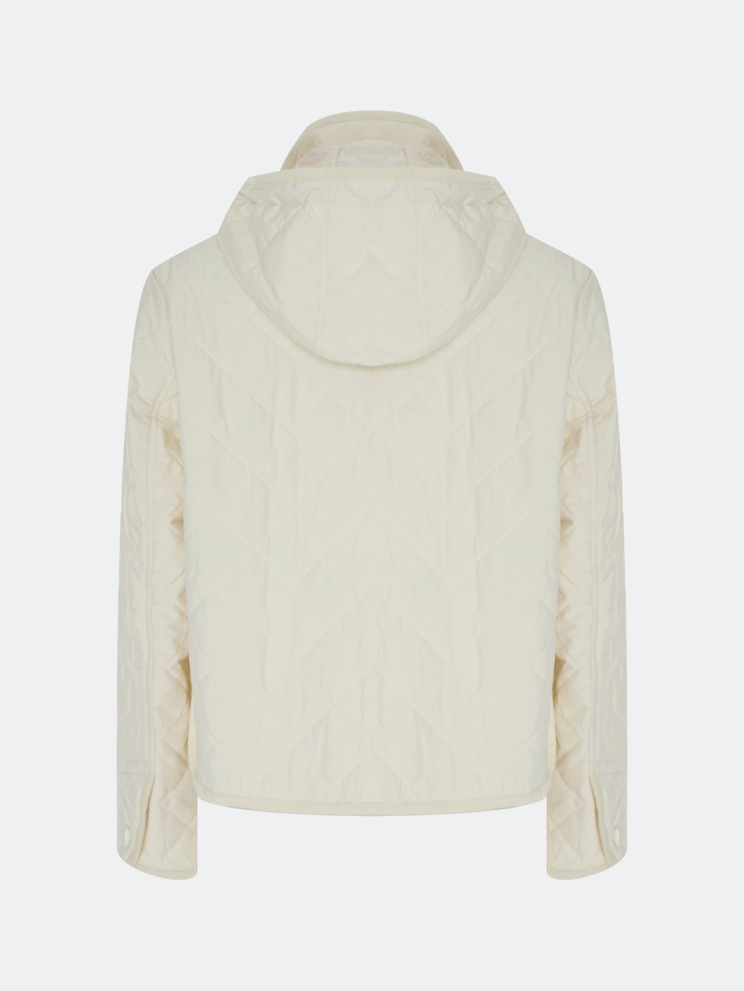 Куртка с ромбовидной стежкой