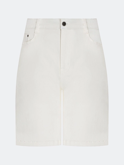 Белые джинсовые шорты