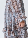 Платье с принтом в стиле "Бохо"