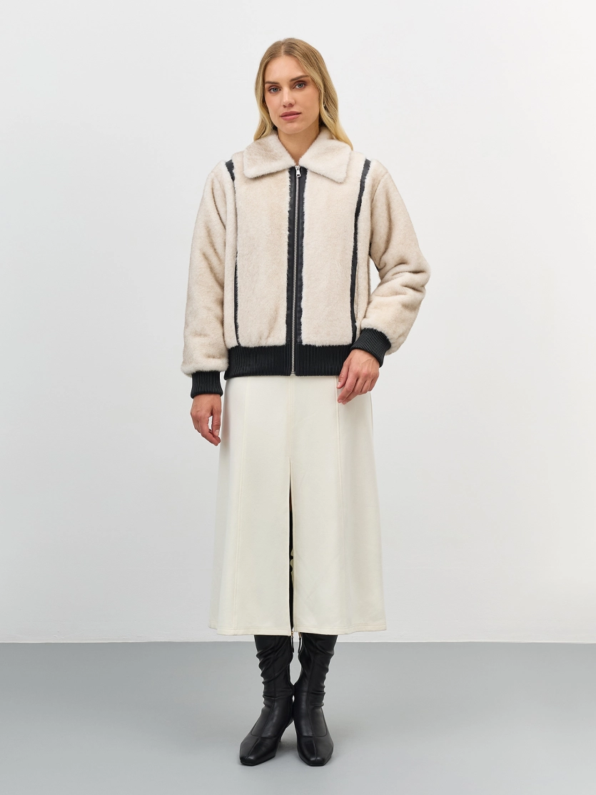 Куртка из  искусственного меха