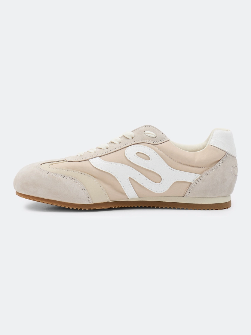 Кроссовки из натуральной замши 