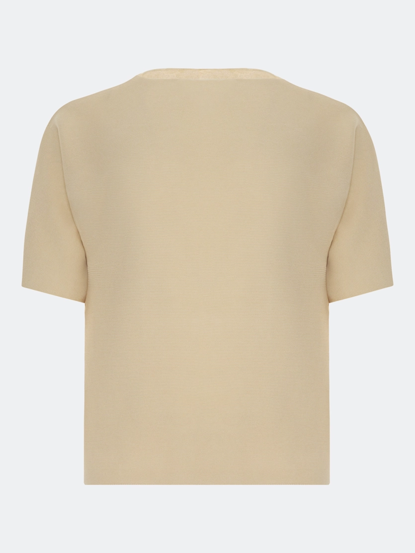 Вязаный джемпер из вискозы 