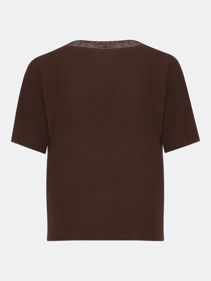 Вязаный джемпер из вискозы 