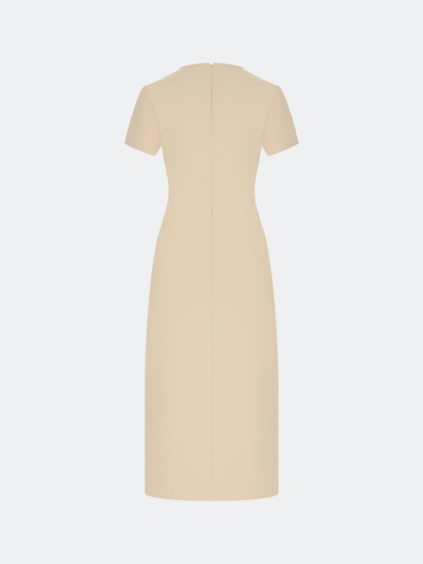 Базовое платье из смесовой вискозы