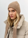 Шапка-чепчик с шерстью