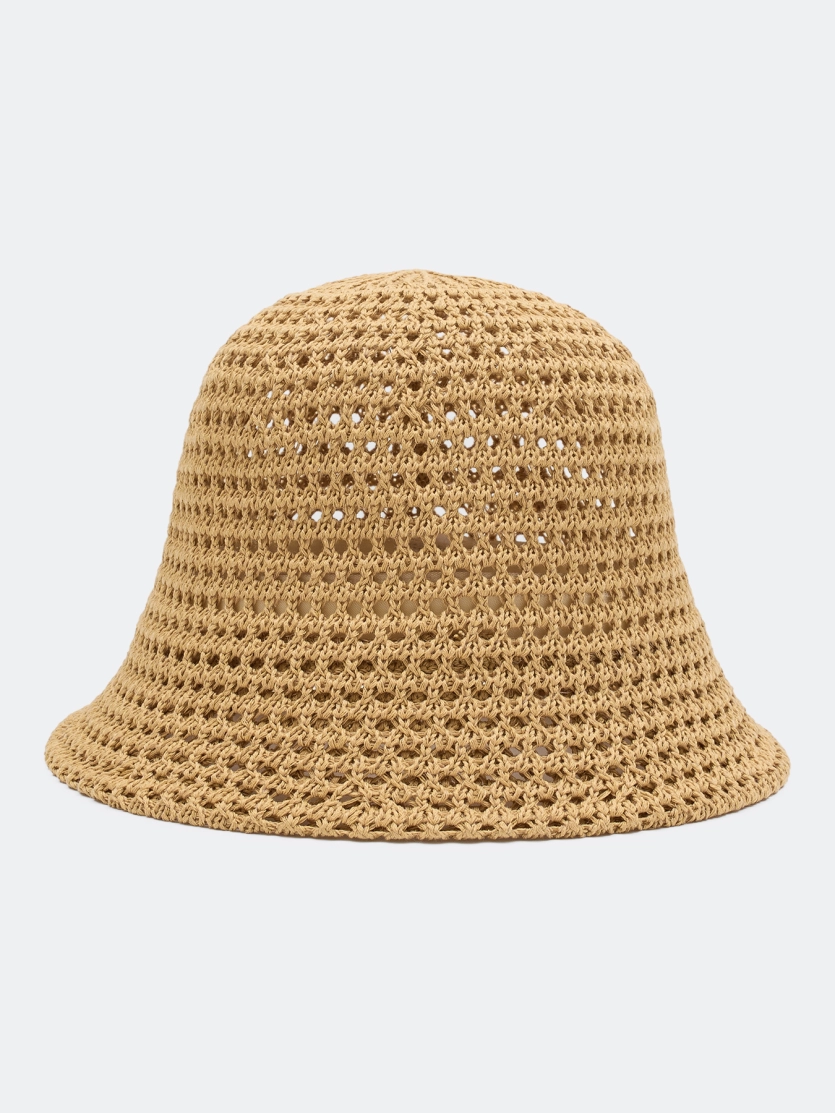 Пляжная ажурная панама 