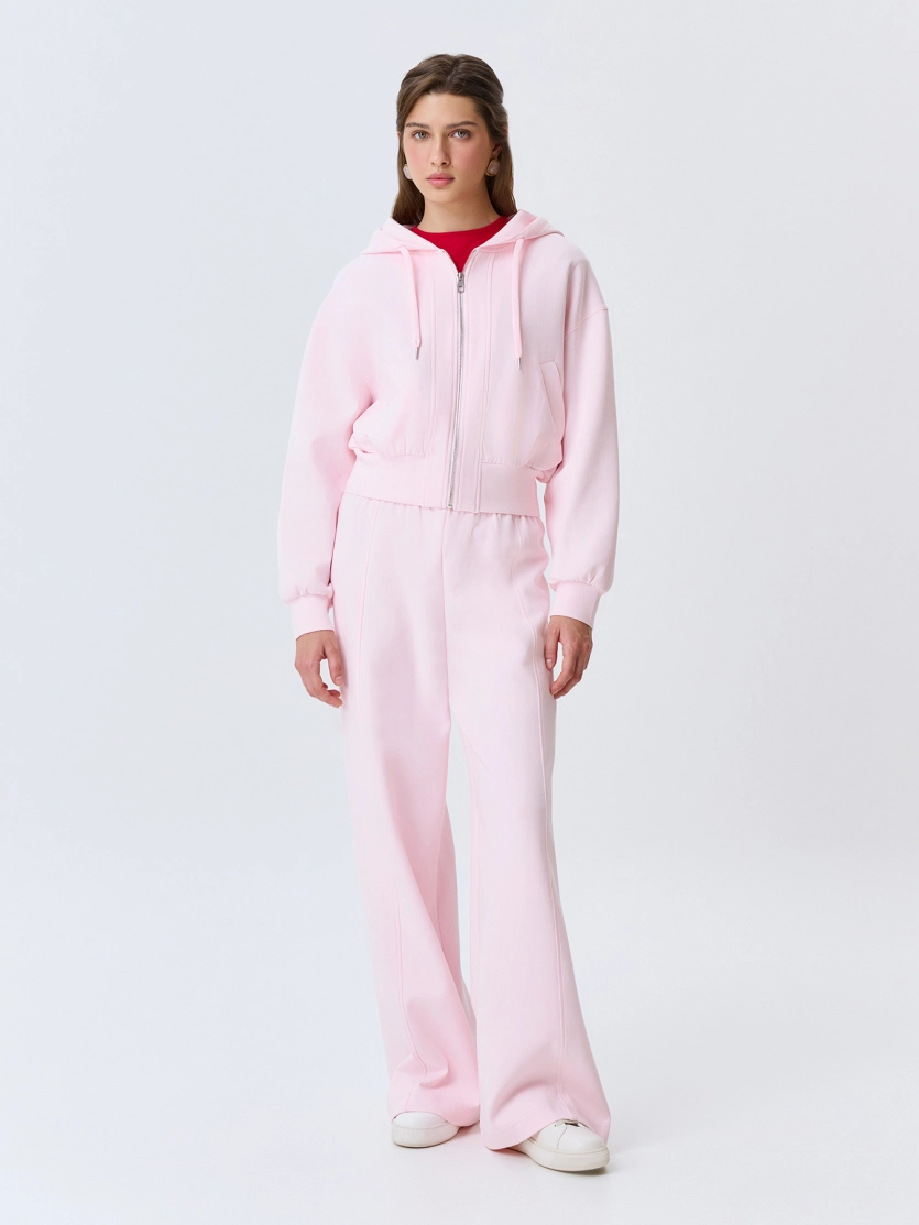 Трикотажные брюки из хлопка