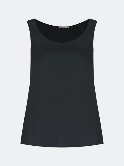 Свободный сатиновый топ