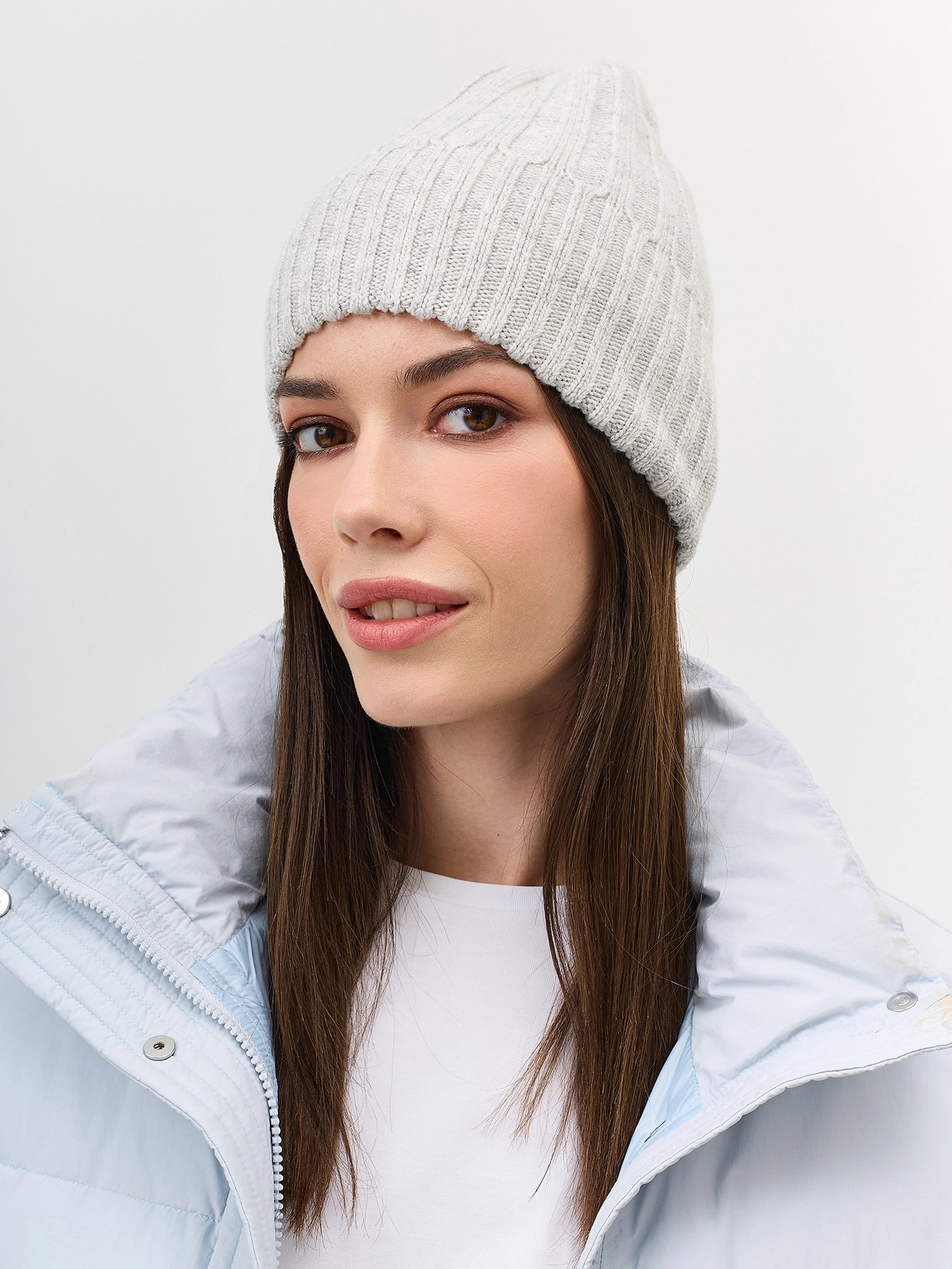 Шапка бини с имитацией отворота SAVAGE