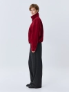 Oversize бомбер из искусственной замши