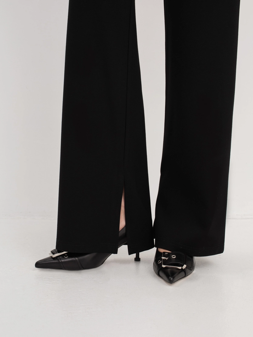 Брюки WIDE LEG из трикотажа