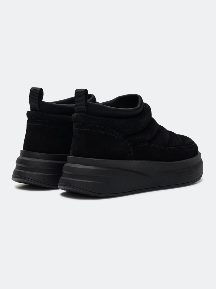 Полуботинки из натуральной замши