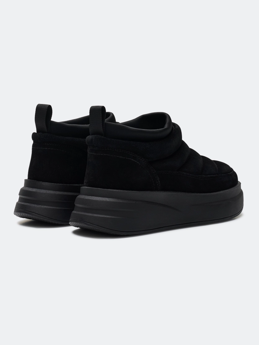 Полуботинки из натуральной замши