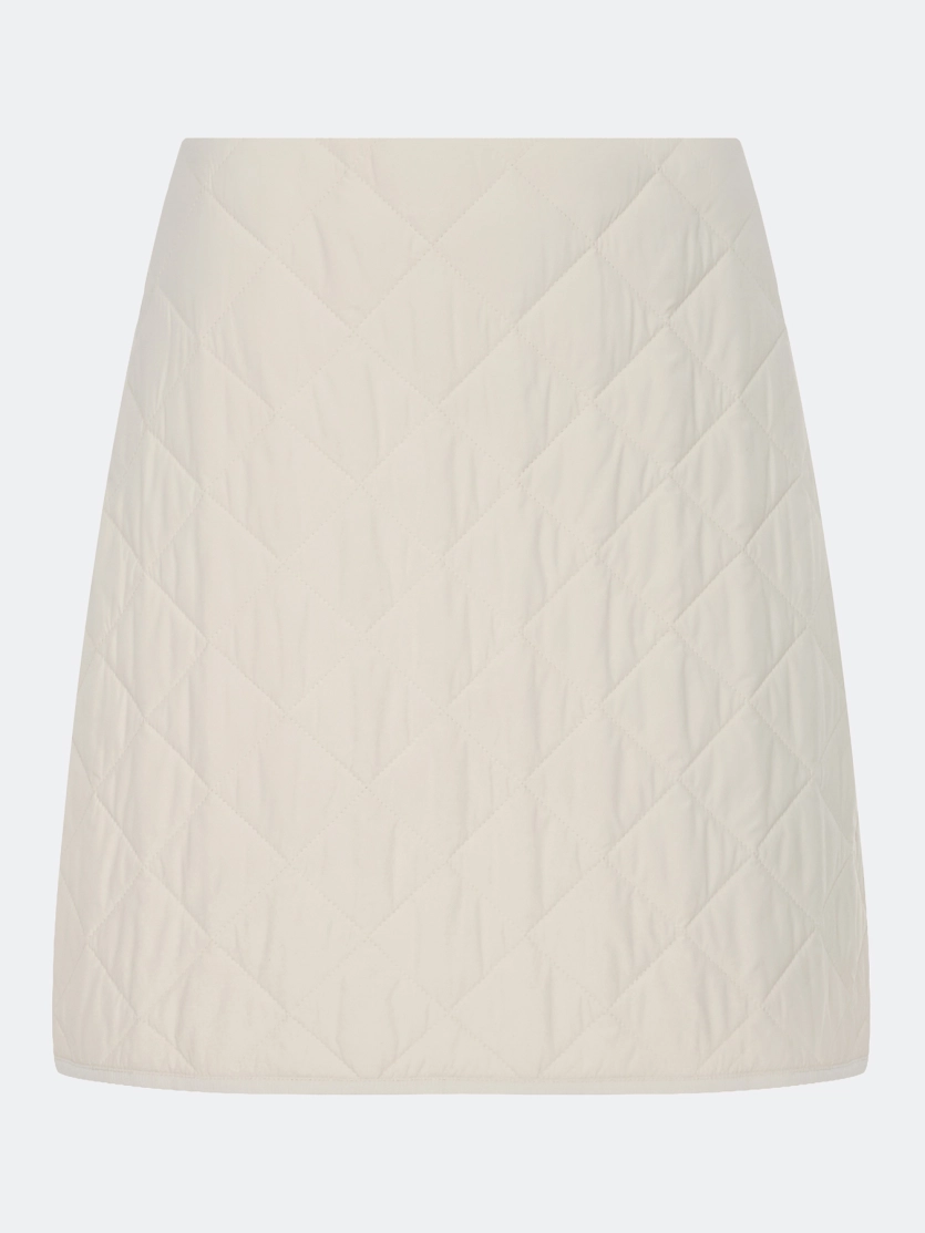 Стеганая юбка-мини