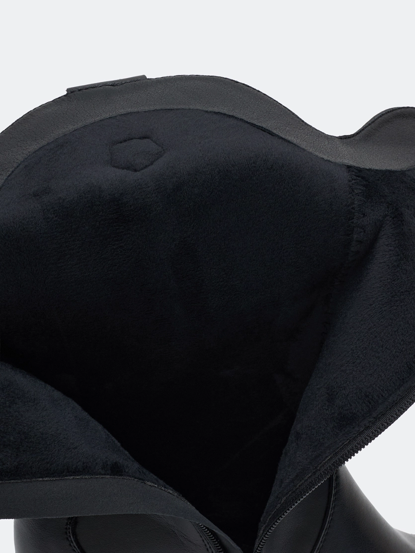 Полусапоги-казаки из натуральной кожи